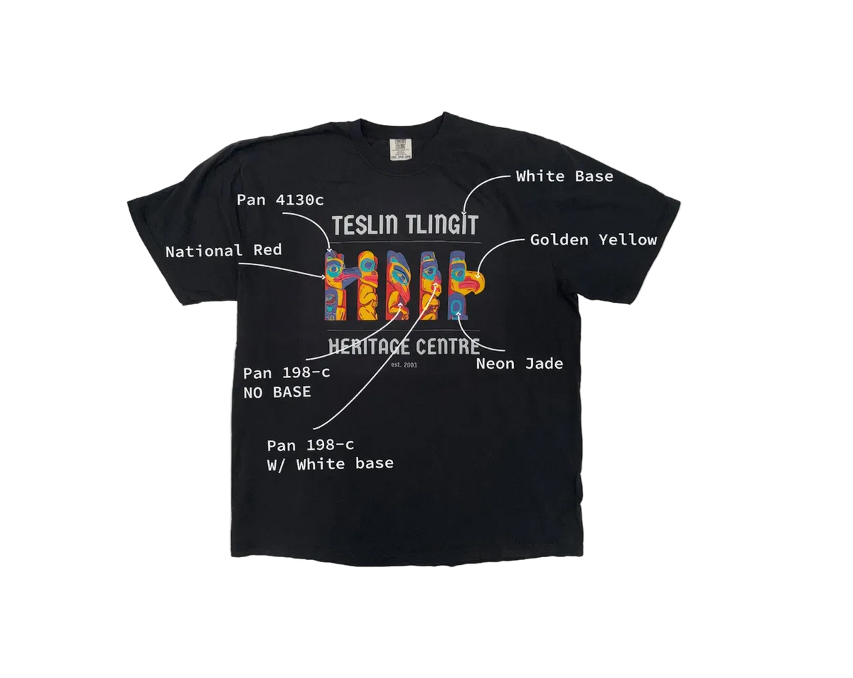 Color Shift - Printing 6 colors but 7 showing