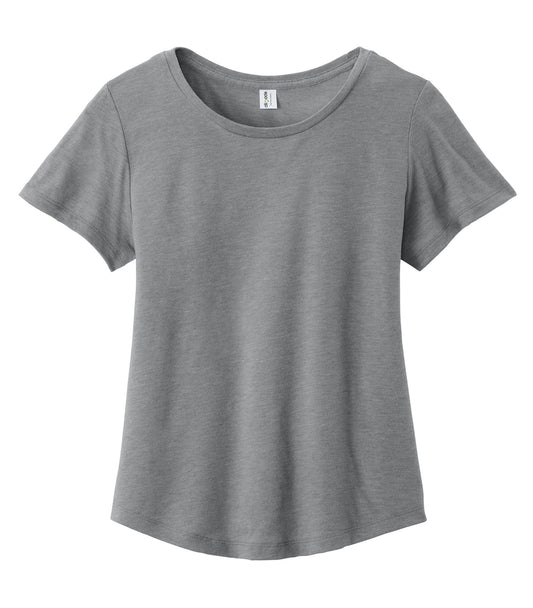 ALLMADE&reg; WOMEN'S RELAXED TRI-BLEND SCOOP NECK TEE