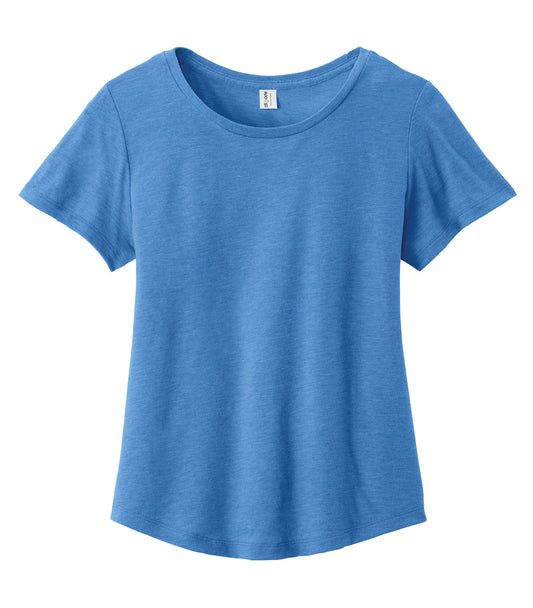 ALLMADE&reg; WOMEN'S RELAXED TRI-BLEND SCOOP NECK TEE