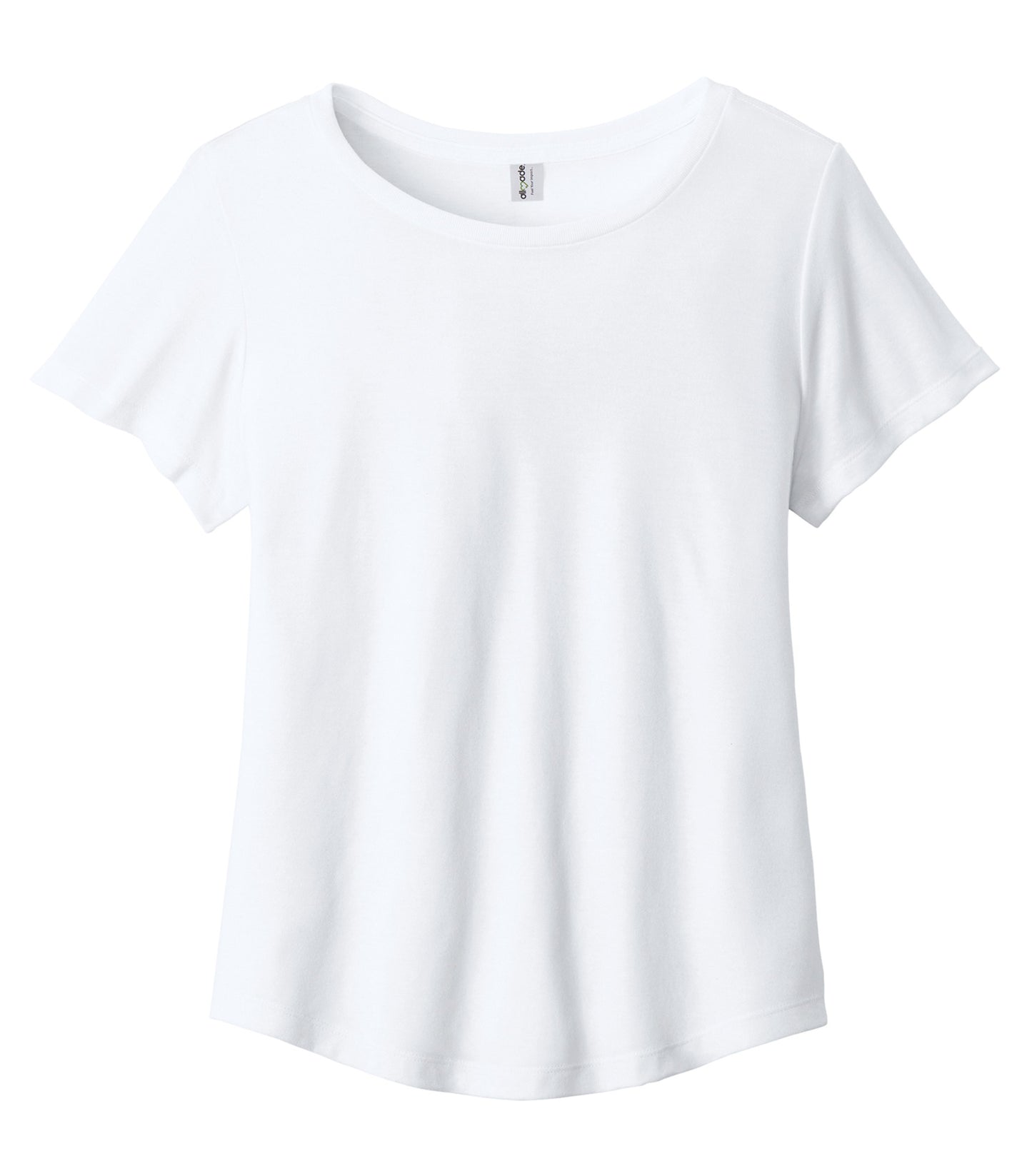 ALLMADE&reg; WOMEN'S RELAXED TRI-BLEND SCOOP NECK TEE