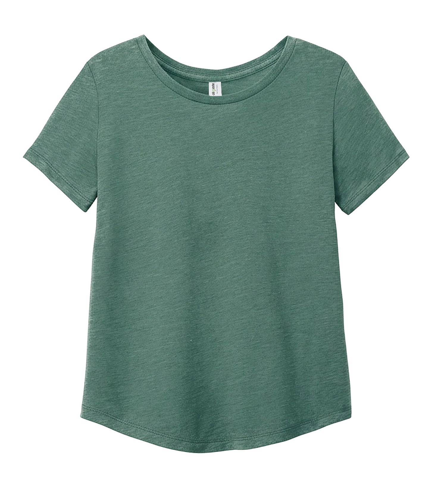 ALLMADE&reg; WOMEN'S RELAXED TRI-BLEND SCOOP NECK TEE