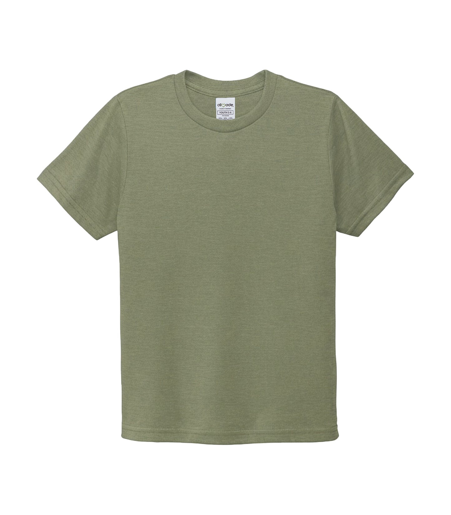 ALLMADE&reg; YOUTH TRI-BLEND TEE