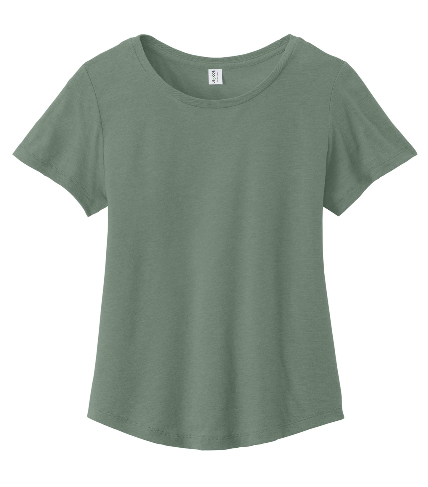 ALLMADE&reg; WOMEN'S RELAXED ORGANIC COTTON SCOOP NECK TEE