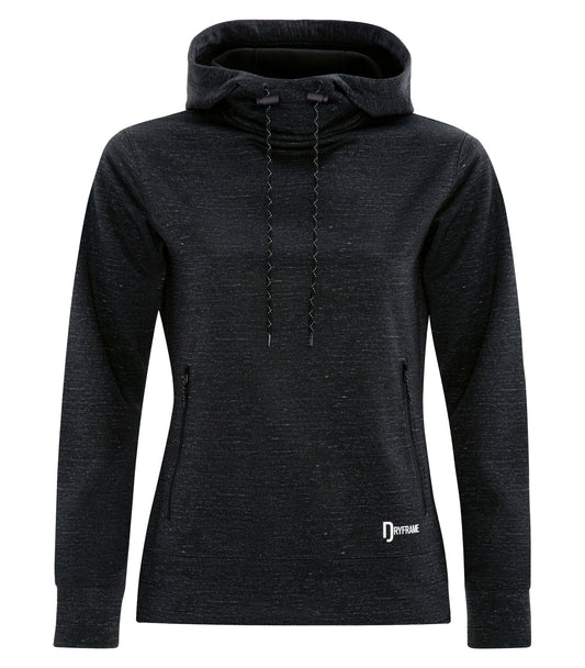 DRYFRAME® DRY TECH WATER RESISTANT FLEECE LADIES' PULLOVER HOODIE