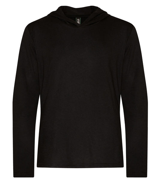 KOI&reg; ELEMENT TRIBLEND LONG SLEEVE HOODED TEE