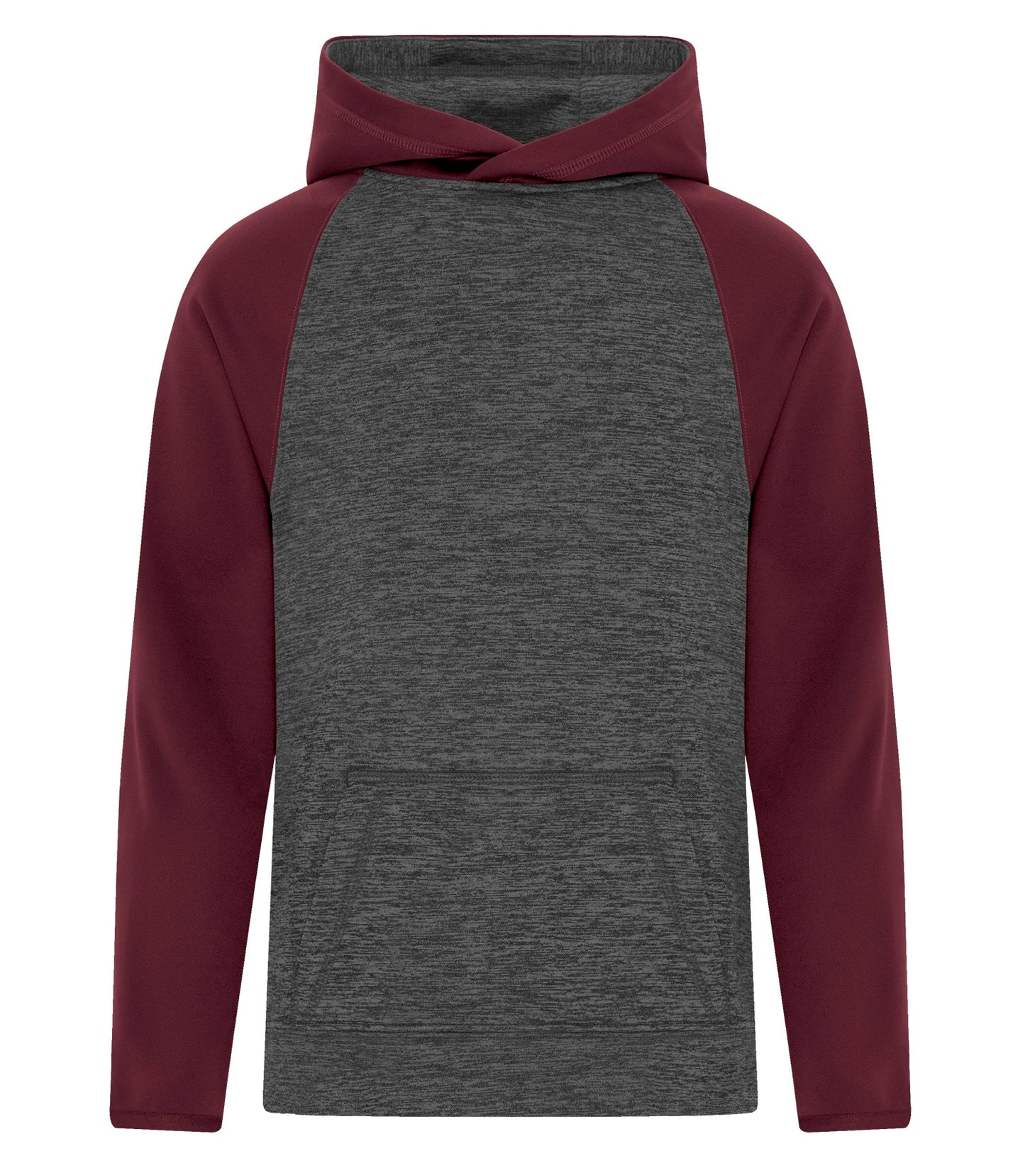 ATC™ DYNAMIC HEATHER FLEECE TWO TONE YOUTH HOODIE
