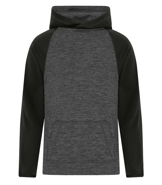 ATC™ DYNAMIC HEATHER FLEECE TWO TONE YOUTH HOODIE
