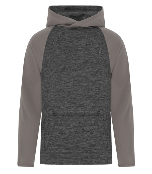ATC™ DYNAMIC HEATHER FLEECE TWO TONE YOUTH HOODIE